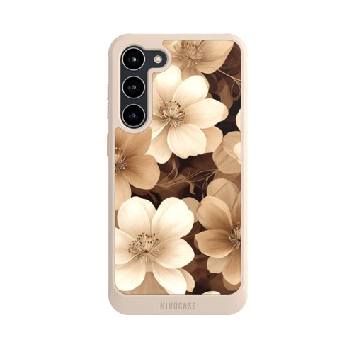 Samsung Galaxy S23+ NIVOcore Naturfarbene Negativblumen mit KI