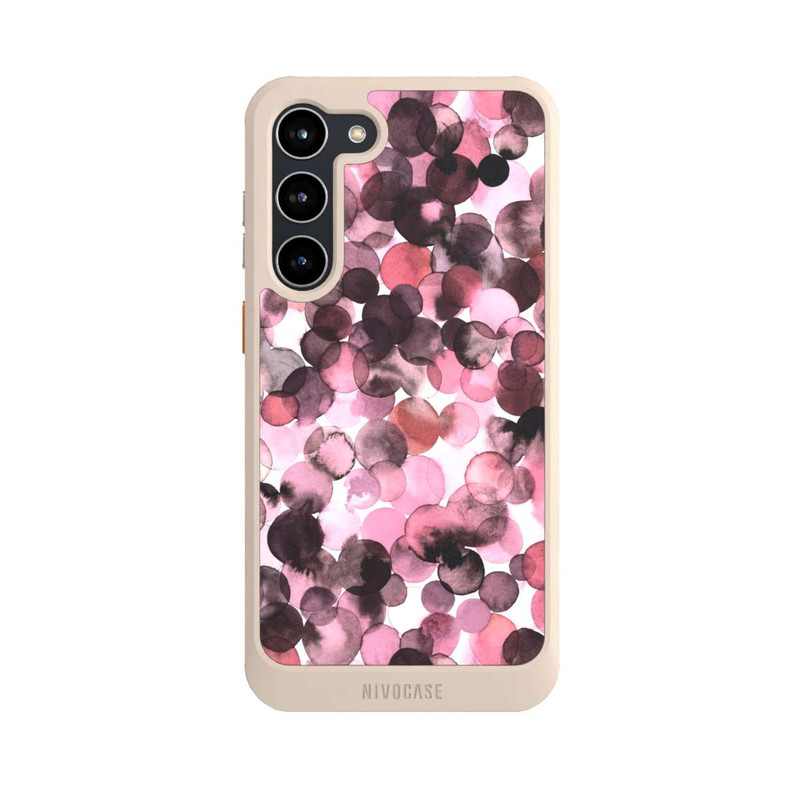 Galaxy S23 + NIVOcore Blätterzauber Pink