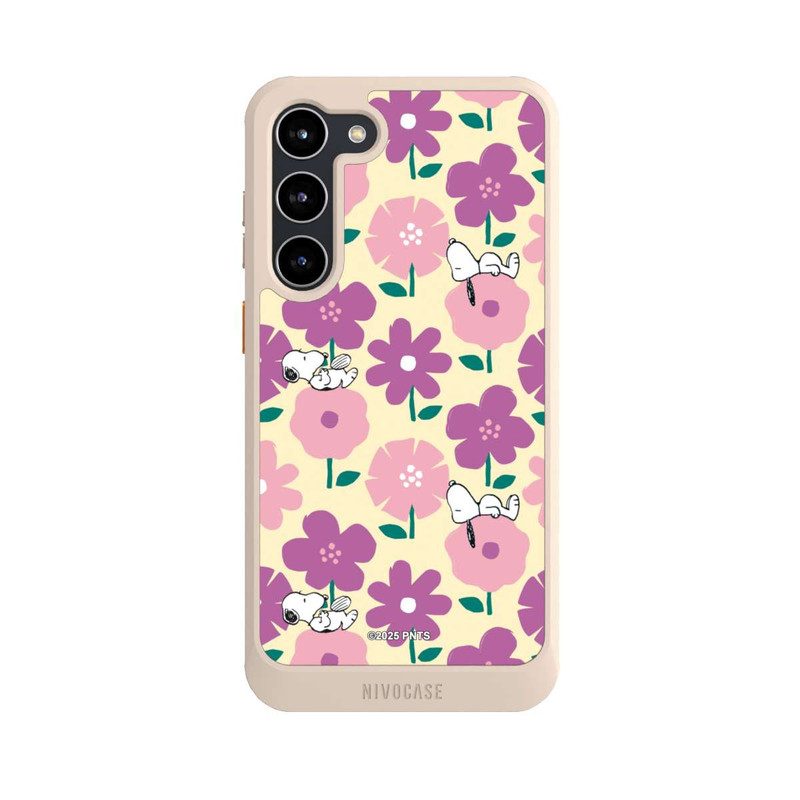 Galaxy S23 + NIVOcore Peanuts Flower Pattern Yellow