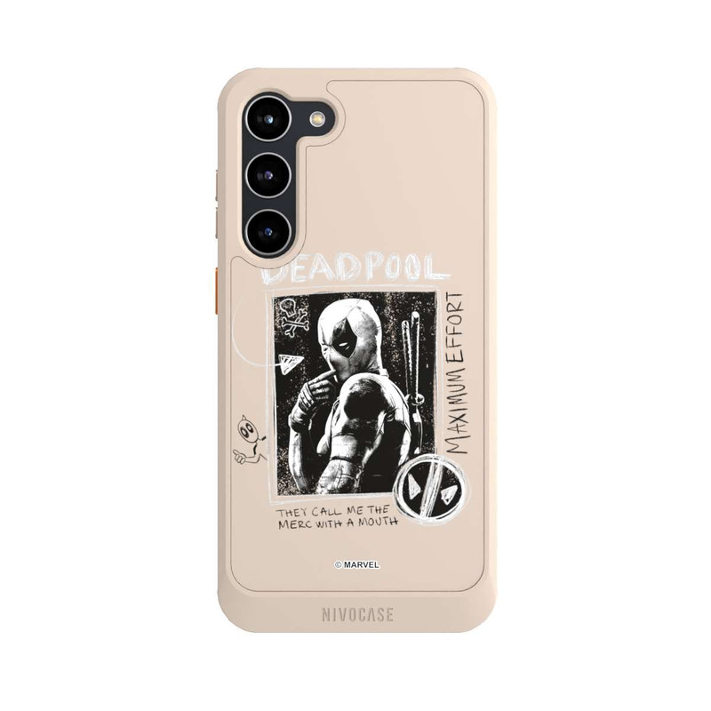 Galaxy S23 + NIVOcore Deadpool Transparent