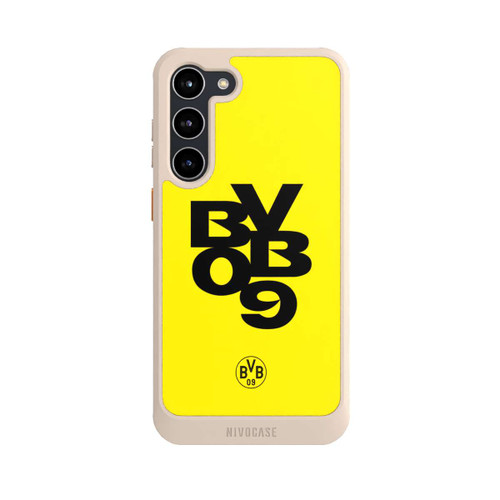 Samsung Galaxy S23+ NIVOcore BVB09 Schwarz Gelb