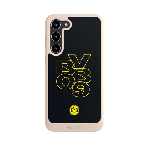 Samsung Galaxy S23+ NIVOcore BVB09 Gelb Schwarz