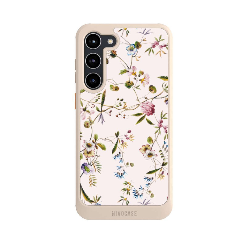Galaxy S23 + NIVOcore Vintage Blumen Spring