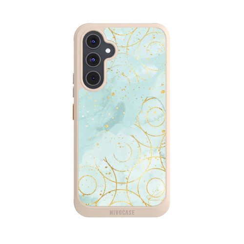Samsung Galaxy A54 5G NIVOcore Marmormuster grün