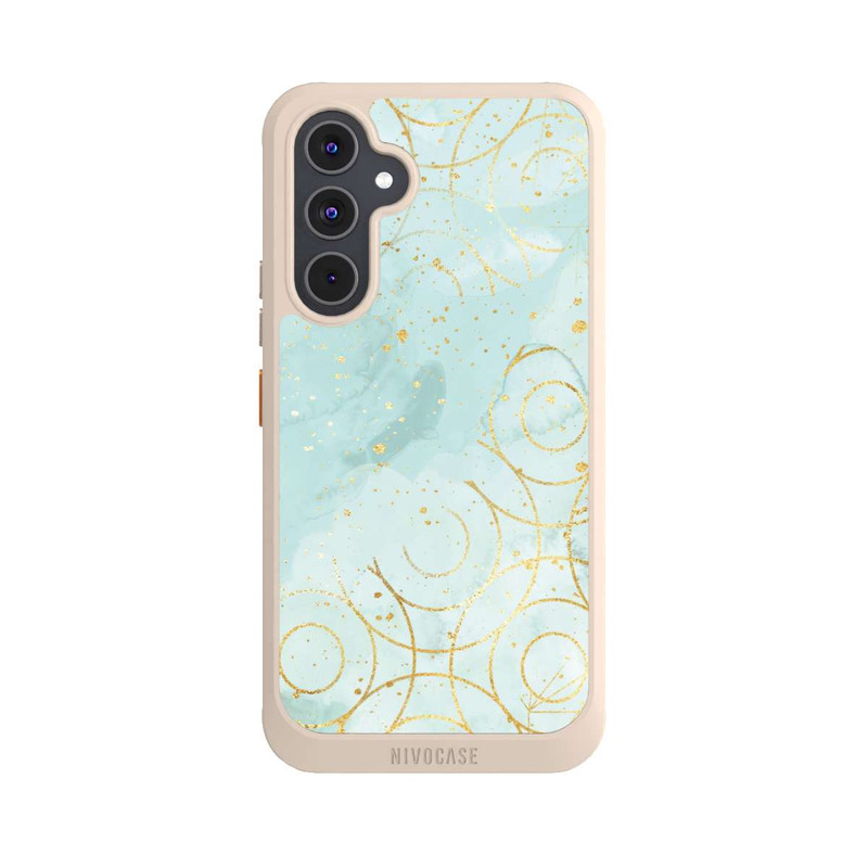 Galaxy A54 5G NIVOcore Marmormuster grün