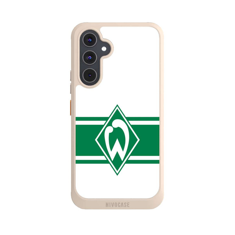 Galaxy A54 5G NIVOcore Werder Stripes White