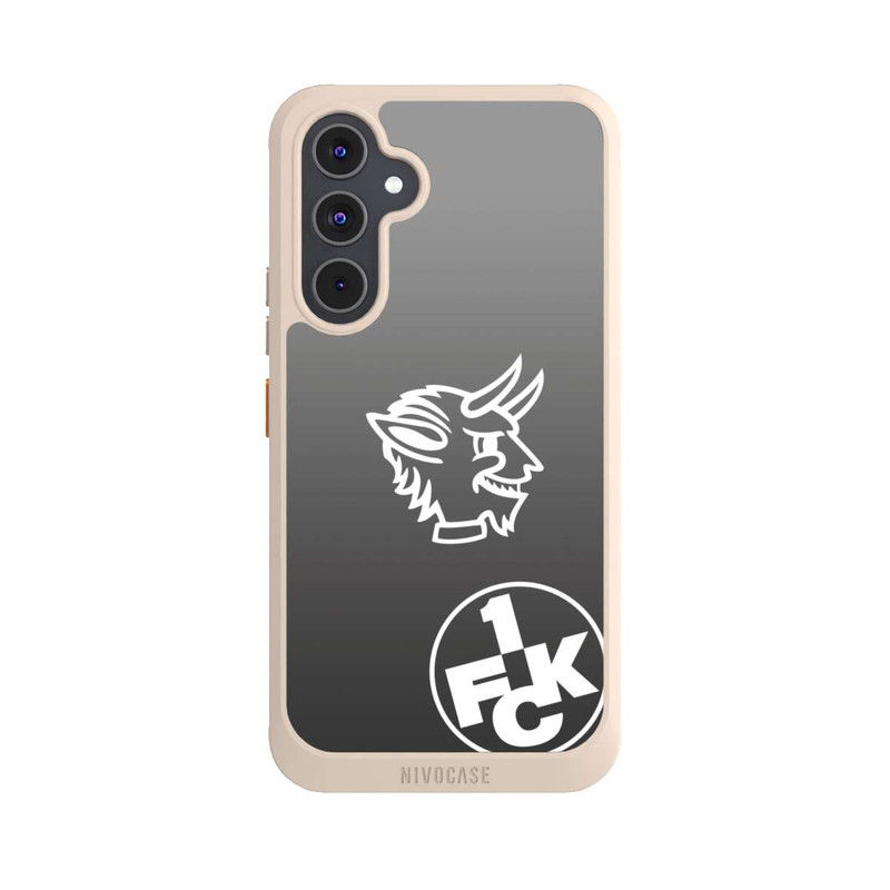 Galaxy A54 5G NIVOcore Teufelskopf FCK auf Schwarz