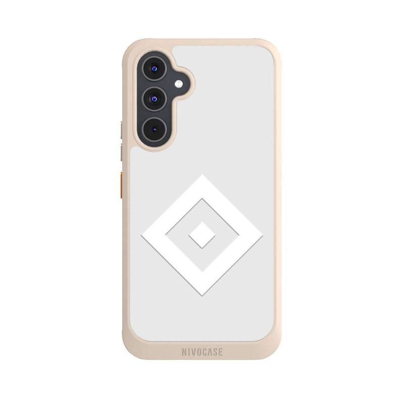 Galaxy A54 5G NIVOcore Rauten Logo auf HSV Grau