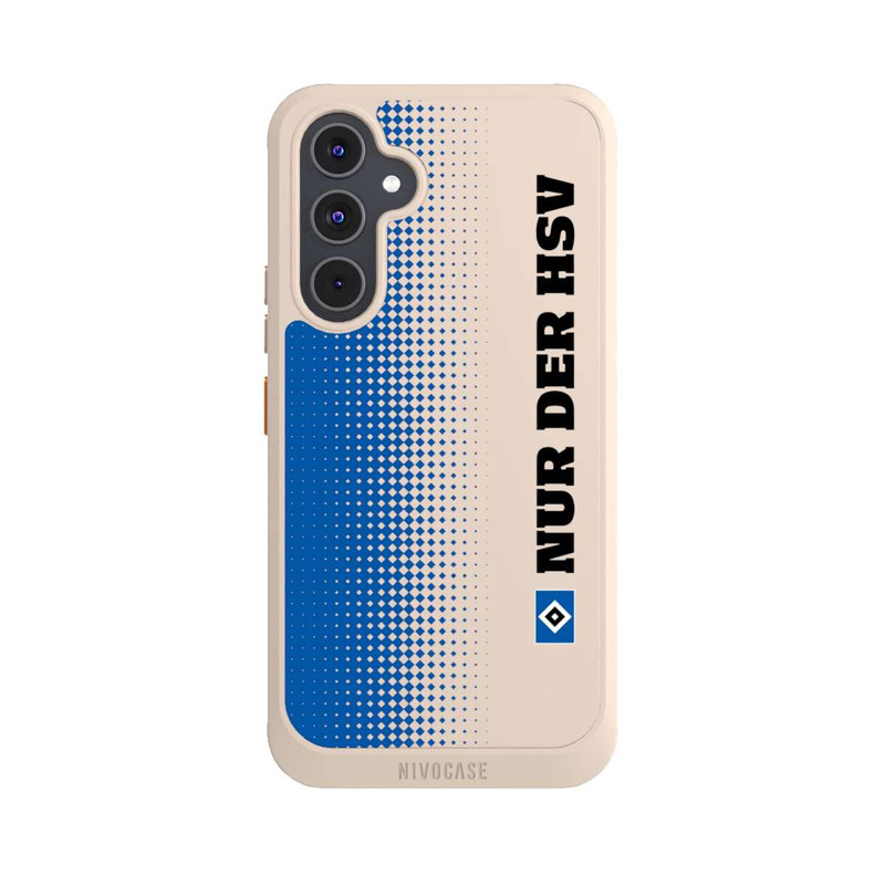Galaxy A54 5G NIVOcore Nur der HSV - Rautenraster Blau - ohne Hintergrund