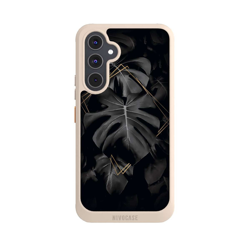 Galaxy A54 5G NIVOcore Black Leaves