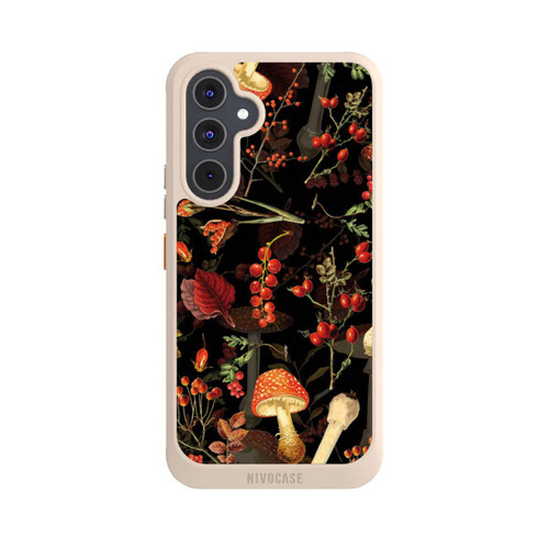 Samsung Galaxy A54 5G NIVOcore Mushroom Pattern Black