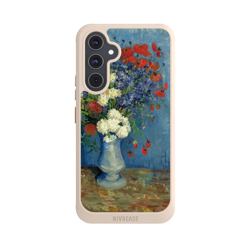 Galaxy A54 5G NIVOcore Stillleben Vase mit Kornblumen und Mohnblumen von Vincent Van Gogh