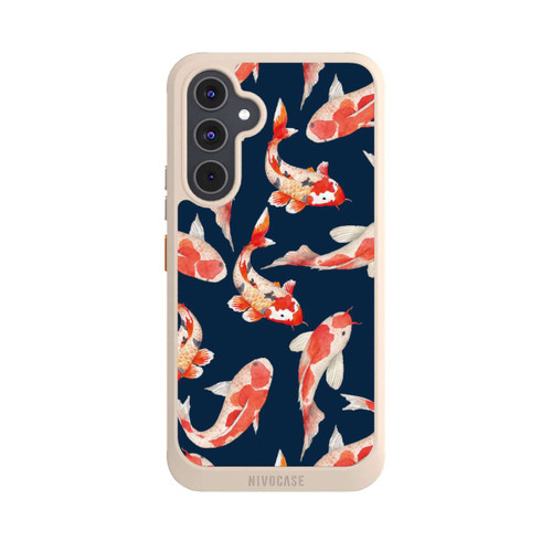Samsung Galaxy A54 5G NIVOcore Coral Fish on Blue Background