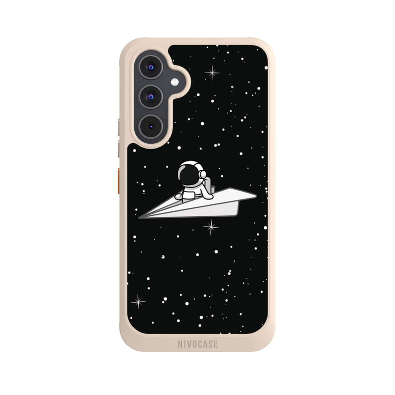 Galaxy A54 5G NIVOcore Astronaut Paper Plane Comic
