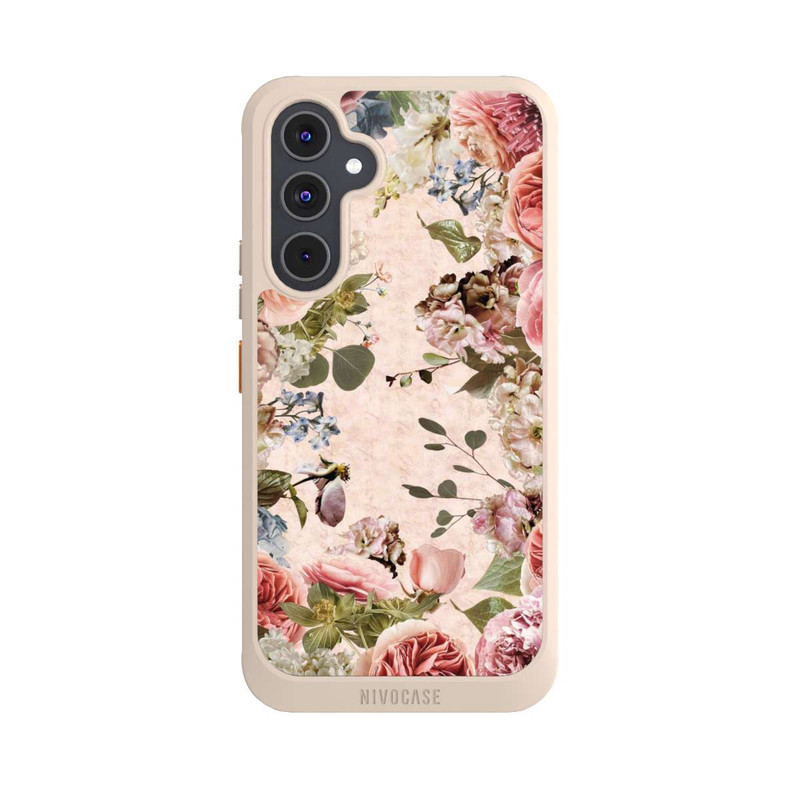 Galaxy A54 5G NIVOcore Flower Frame Peonies Pastel