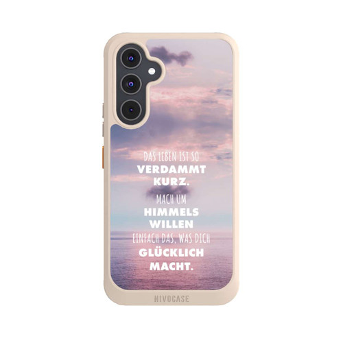 Samsung Galaxy A54 5G NIVOcore Das Leben Ist So Verdammt Kurz