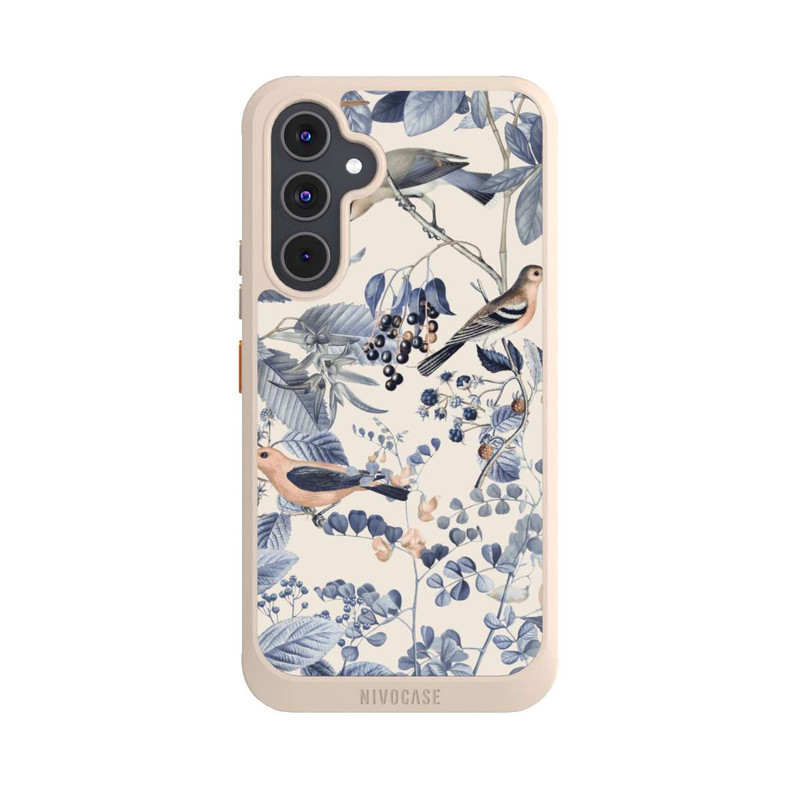Galaxy A54 5G NIVOcore Birds And Berries Beige