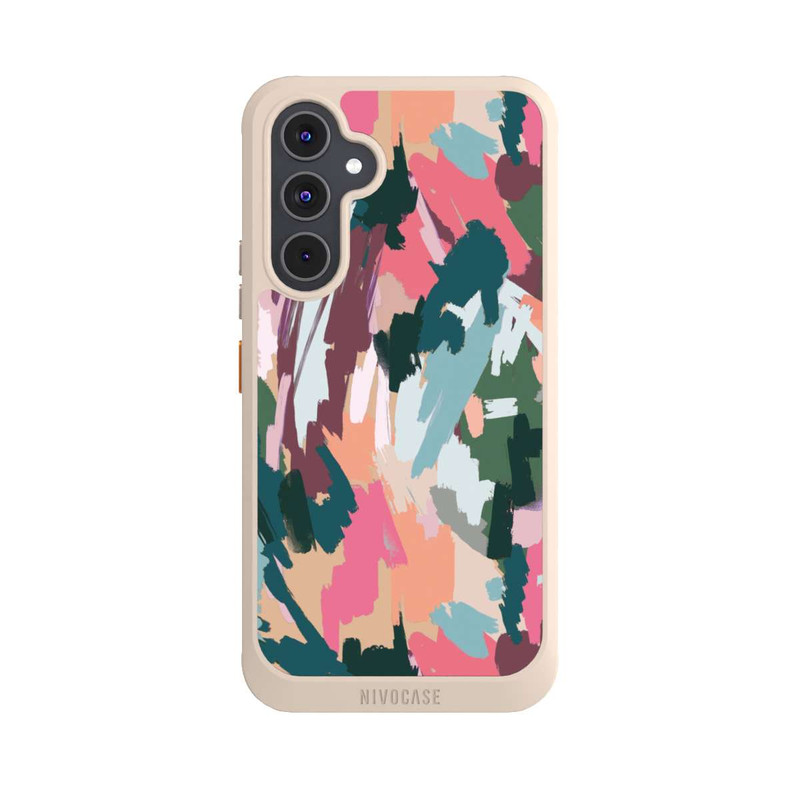 Galaxy A54 5G NIVOcore Abstrakte künstlerische Textur Rosa