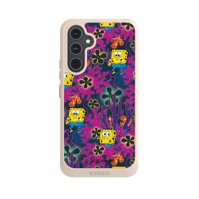 Galaxy A54 5G NIVOcore Spongebob - Coral Pattern