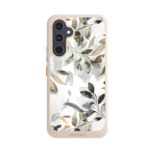 Samsung Galaxy A54 5G NIVOcore Watercolor Neutral Leaves