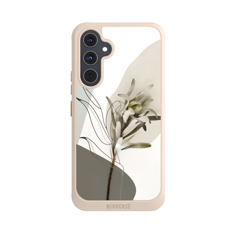 Galaxy A54 5G NIVOcore Boho Line Art Olive Green