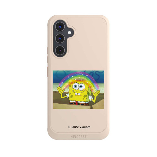 Samsung Galaxy A54 5G NIVOcore Spongebob - Rainbow Meme transparent