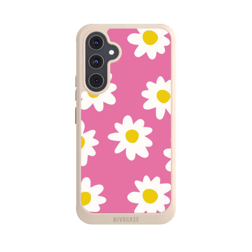 Samsung Galaxy A54 5G NIVOcore Daisy Pink Pattern