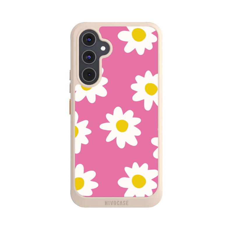 Galaxy A54 5G NIVOcore Daisy Pink Pattern