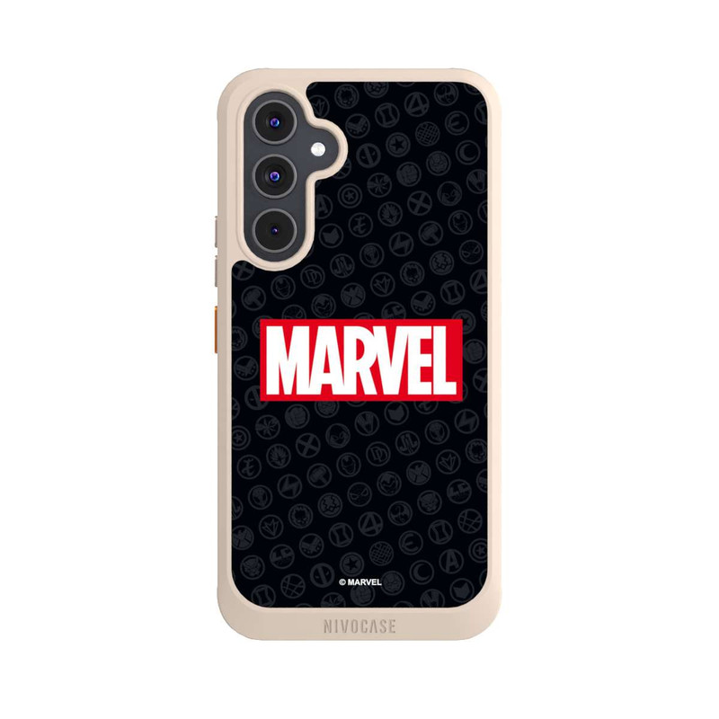 Galaxy A54 5G NIVOcore Marvel Logo Black Red 