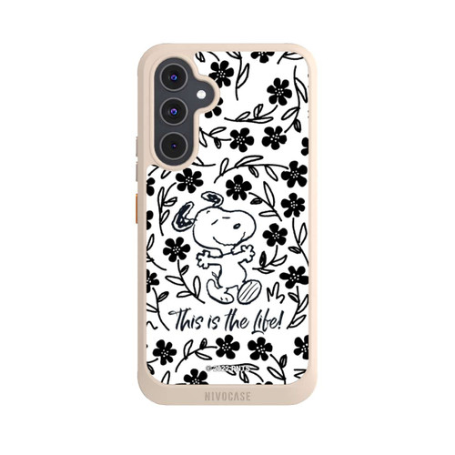 Samsung Galaxy A54 5G NIVOcore Snoopy Black and White This Is The Life
