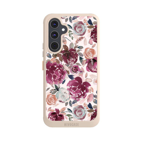 Samsung Galaxy A54 5G NIVOcore Autumn Peonies and roses Pink
