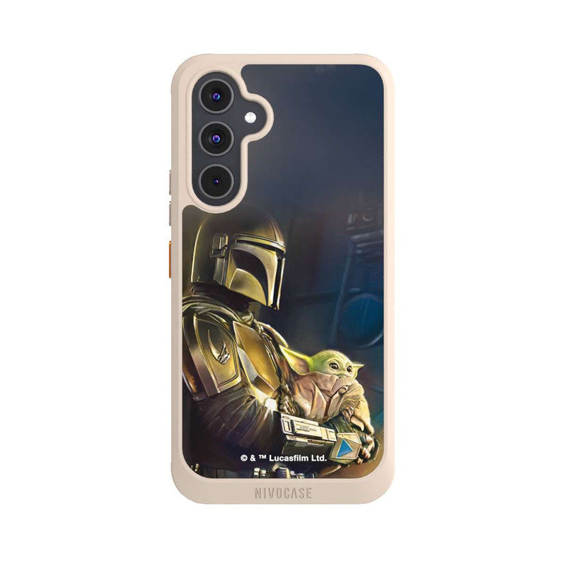 Galaxy A54 5G NIVOcore Mandalorianer und Grogu im Schiff