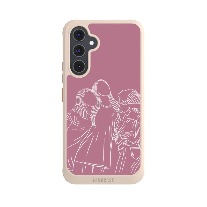Galaxy A54 5G NIVOcore Freundinnen Line Art