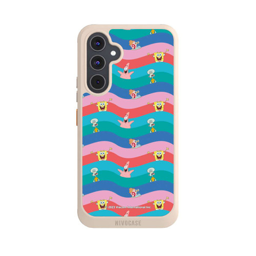 Samsung Galaxy A54 5G NIVOcore Spongebob Friends Colorful Waves