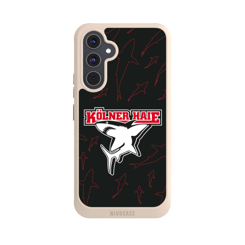Galaxy A54 5G NIVOcore Haie Muster Rot