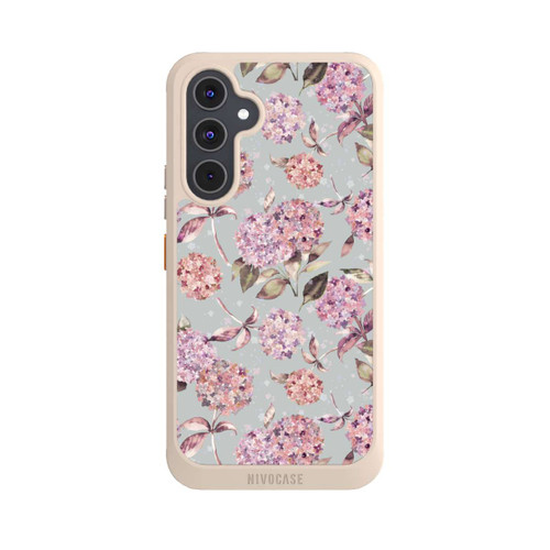 Samsung Galaxy A54 5G NIVOcore Pastel Magic Hydrangea Floral Watercolor Pink