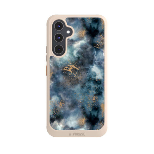 Samsung Galaxy A54 5G NIVOcore Smoky Marble Watercolor Navy