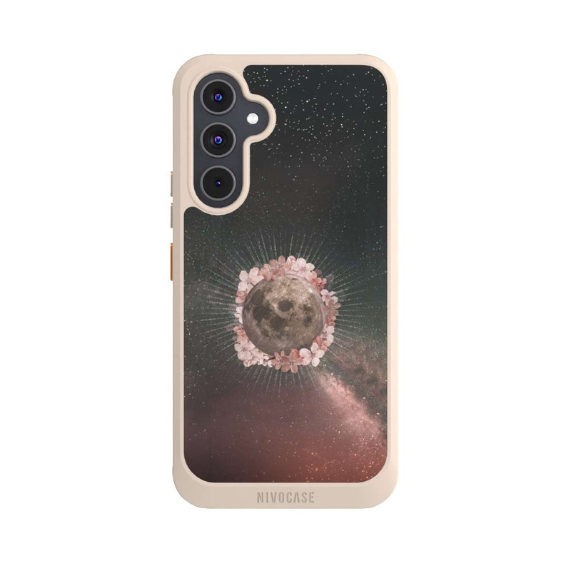 Galaxy A54 5G NIVOcore Blumen und Mondlicht