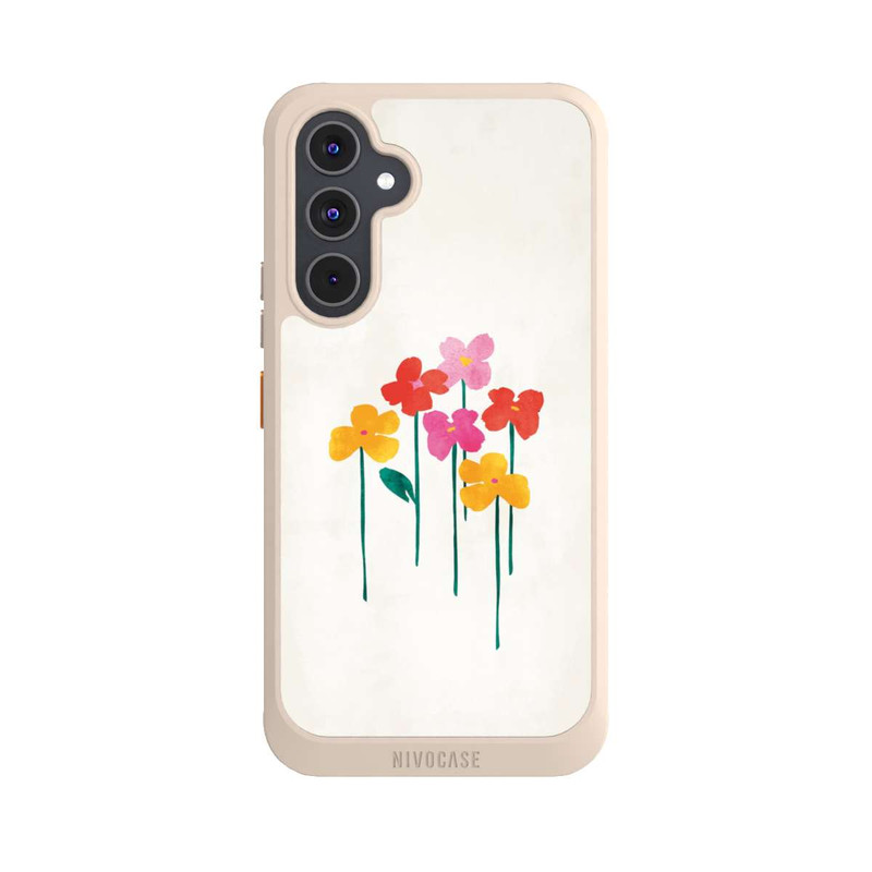 Galaxy A54 5G NIVOcore Kleine glückliche Blumen