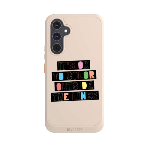 Samsung Galaxy A54 5G NIVOcore Color Outside The Line Transparent