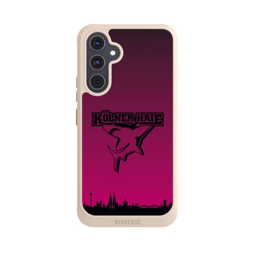 Samsung Galaxy A54 5G NIVOcore Kölner Haie Skyline Pink