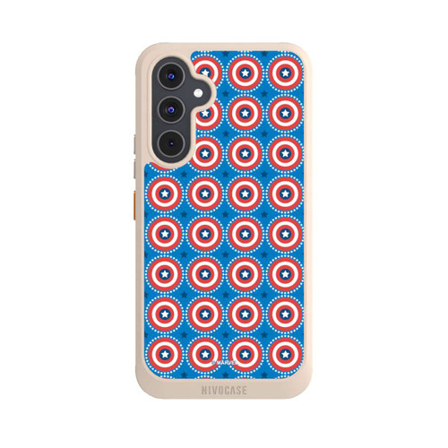 Samsung Galaxy A54 5G NIVOcore Captain American Shield Pattern