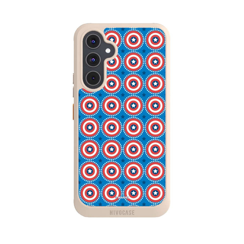 Galaxy A54 5G NIVOcore Captain American Shield Pattern