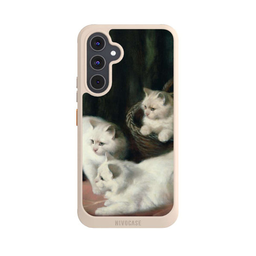 Samsung Galaxy A54 5G NIVOcore Three White Angora Kittens
