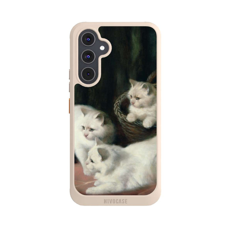 Galaxy A54 5G NIVOcore Three White Angora Kittens
