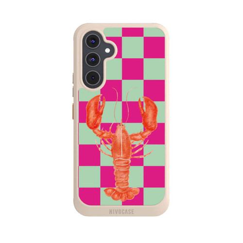 Samsung Galaxy A54 5G NIVOcore Pink Checkers Lobster
