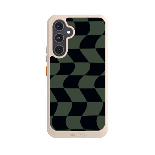 Samsung Galaxy A54 5G NIVOcore Checked Pattern Green Black