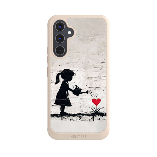 Samsung Galaxy A54 5G NIVOcore Girl Watering Bunch of Flowers 