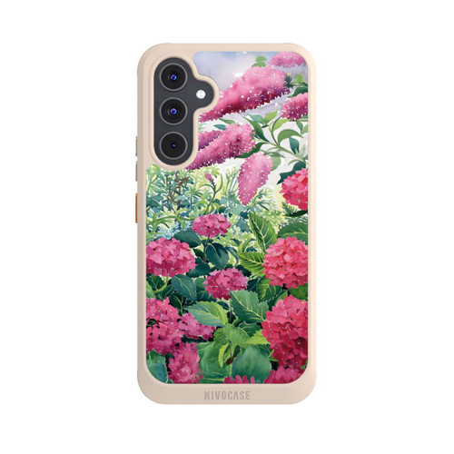 Samsung Galaxy A54 5G NIVOcore Garden Hydrangeas and Buddleia by Christopher Ryland