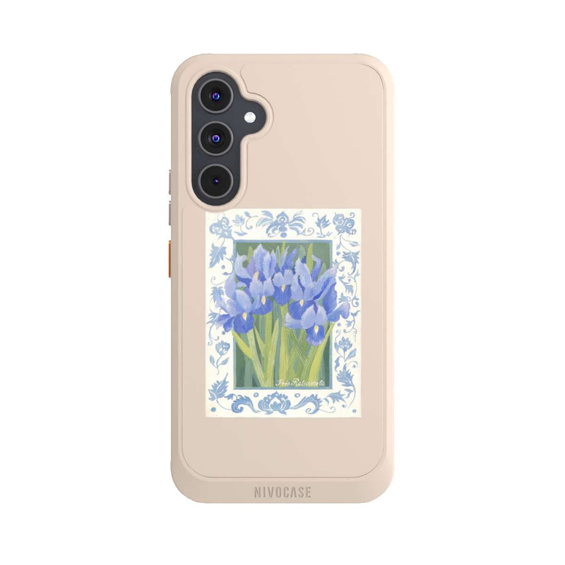 Galaxy A54 5G NIVOcore Blue Iris, by Jennifer Abbott